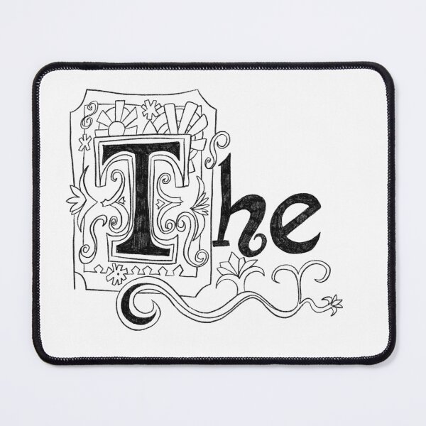 Item preview, Fancy 'The' from Spongebob's Essay designed and sold by Alex Goubar.