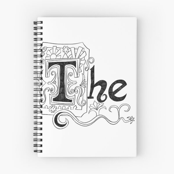 Item preview, Fancy 'The' from Spongebob's Essay designed and sold by Alex Goubar.