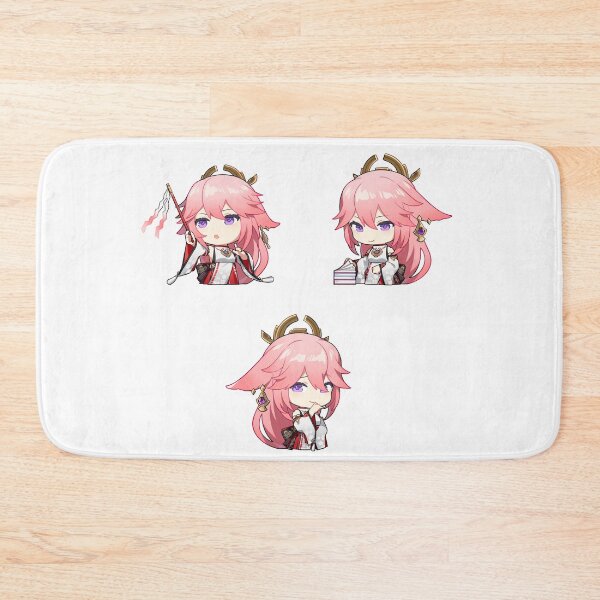 Item preview, Genshin Impact Chibi Yae Miko Sticker Pack designed and sold by trevitea.