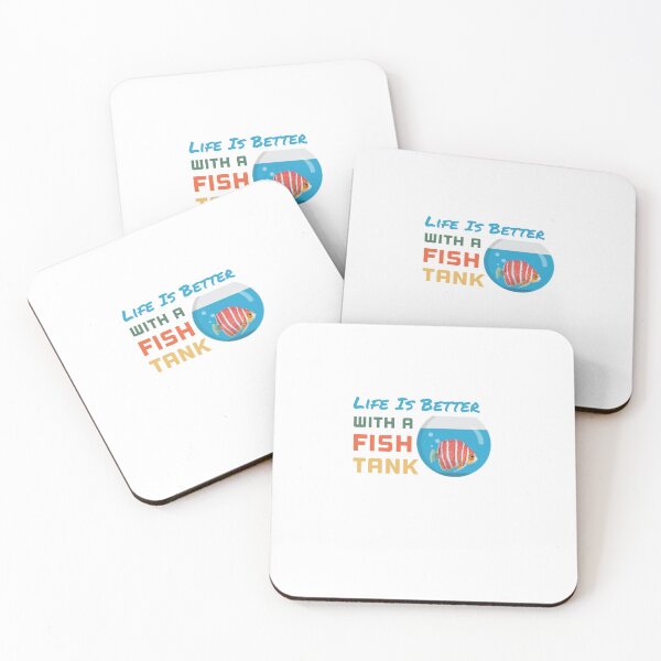 Item preview, life is better with a fish tank  funny gift Idea for fish tank lovers designed and sold by KHELISTORE.