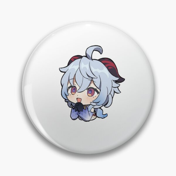 Item preview, Chibi Ganyu Sticker designed and sold by PeaphobiaShop.