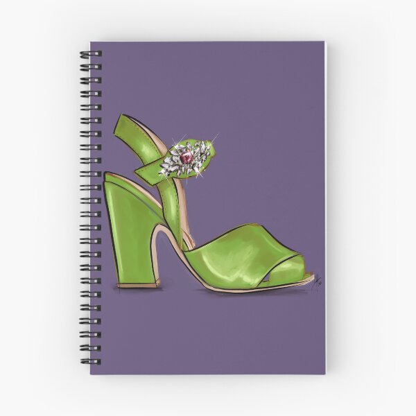 Item preview, Green satin and ruby heels designed and sold by purpuraimperial.