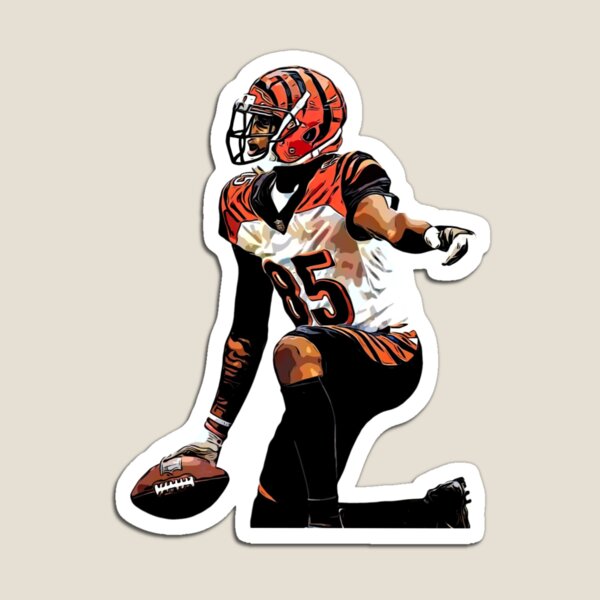 TEE HIGGINS Sticker for Sale by RB941