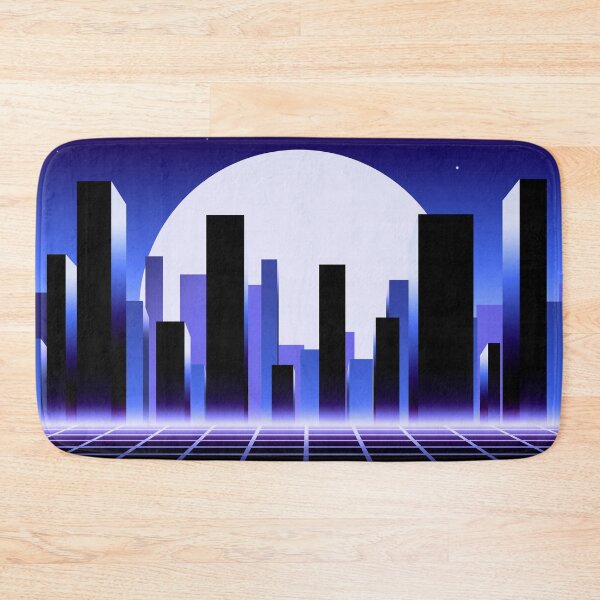 Item preview, Synthwave City designed and sold by Retroperks.