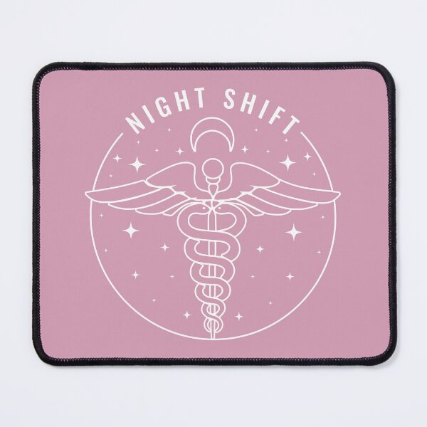 Item preview, Night Shift Nurse | Night Nurse | RN Night Shift | Pink designed and sold by llevine2934.
