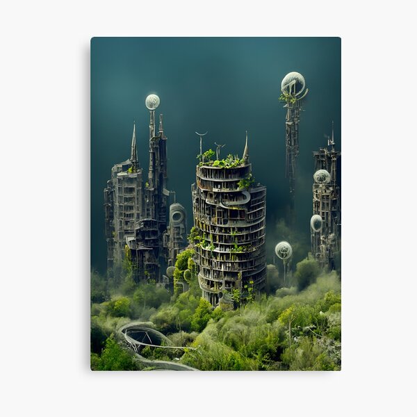 beautiful solarpunk city, built from the shell of a, Stable Diffusion