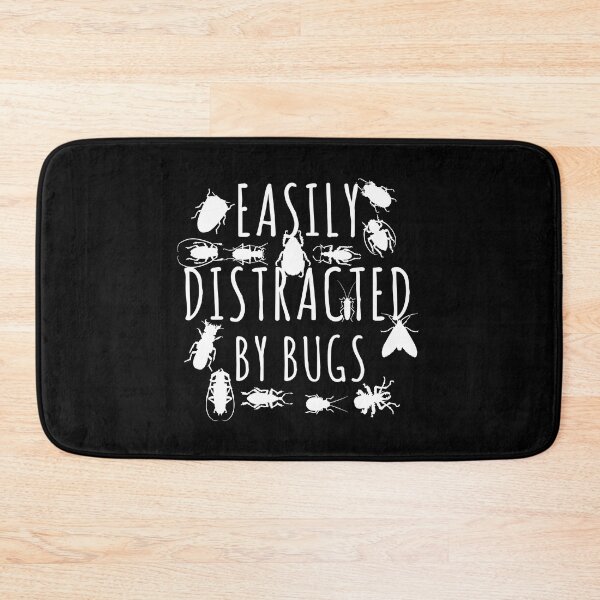 Item preview, Funny Bug Insects Easily Distracted By Bugs Science, Funny Bugs design, Insects lover, Bugs gift idea, Insecta, Entomologist, Entomology  designed and sold by RedArtsDesign.