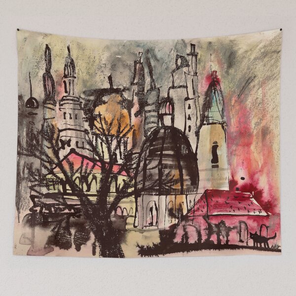 Item preview, Evening city designed and sold by Marianna Tankelevich.