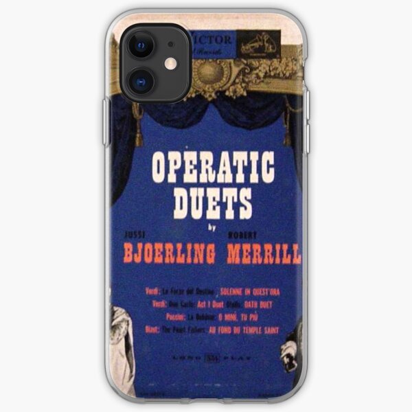 Operatic Duets, 10" lp, early 50's iPhone Soft Case