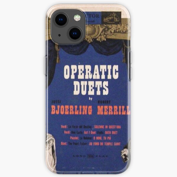 Operatic Duets, 10" lp, early 50's iPhone Soft Case