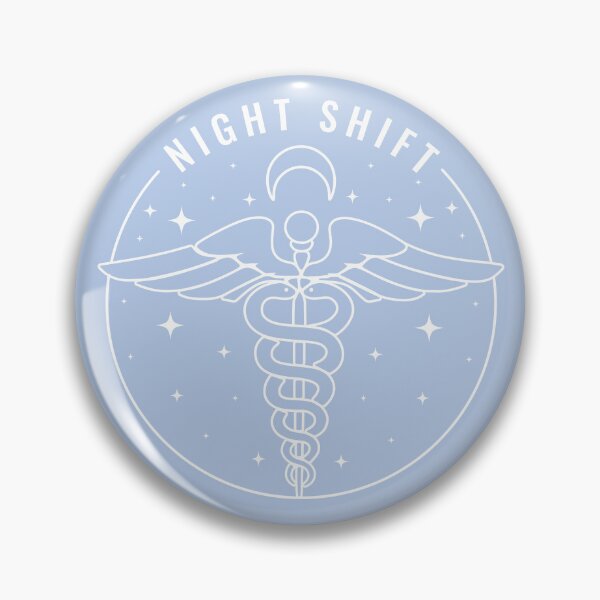 Item preview, Night Shift Nurse | Night Nurse | RN Night Shift | Blue Purple designed and sold by llevine2934.