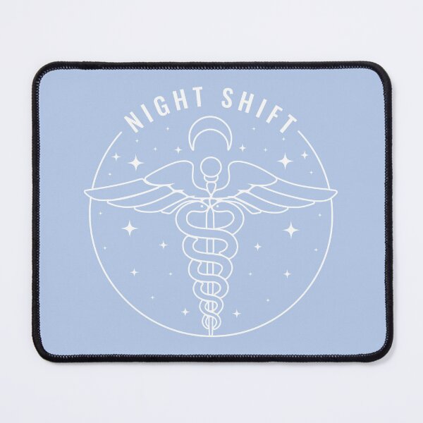 Item preview, Night Shift Nurse | Night Nurse | RN Night Shift | Blue Purple designed and sold by llevine2934.