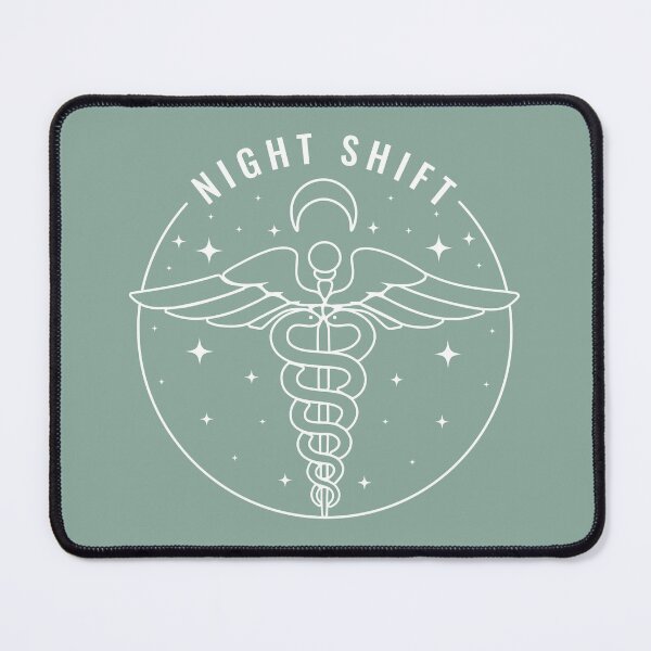 Item preview, Night Shift Nurse | Night Nurse | RN Night Shift | Green designed and sold by llevine2934.
