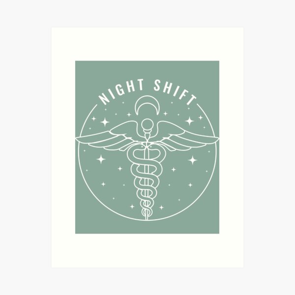 Night Shift Is Awesome What Day Is It Nurse Nursing Drawing by Noirty  Designs - Fine Art America