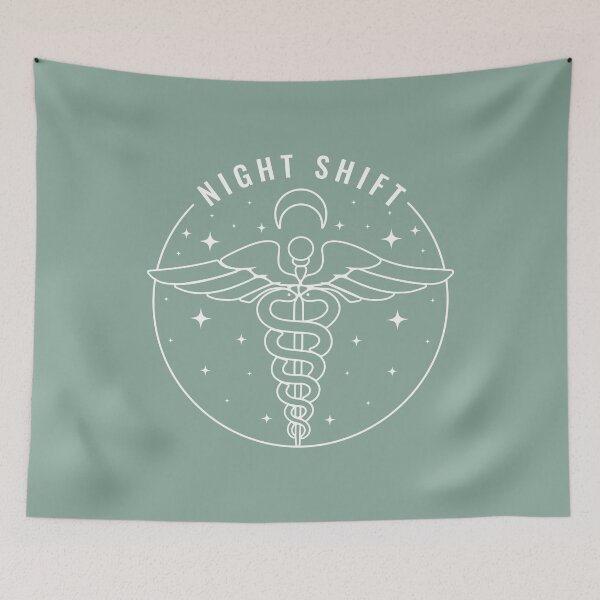 Item preview, Night Shift Nurse | Night Nurse | RN Night Shift | Green designed and sold by llevine2934.