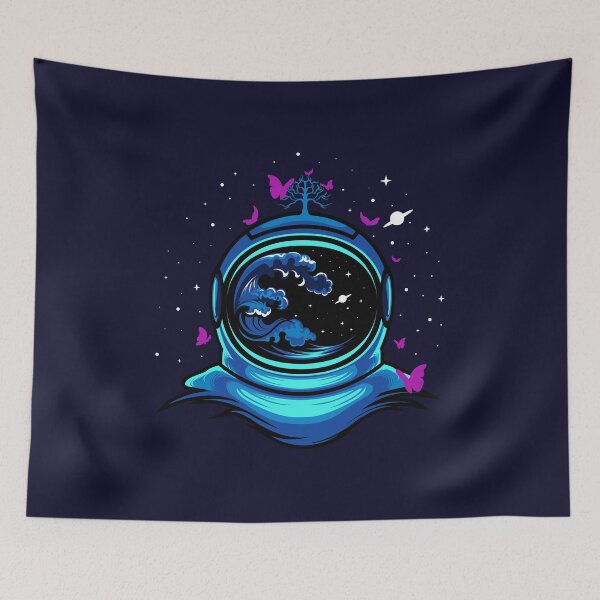 Item preview, Astronaut and Butterfly designed and sold by simplife-art.
