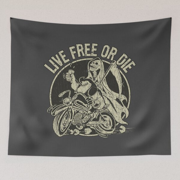 Item preview, Live Free or Die 1982 designed and sold by AstroZombie6669.