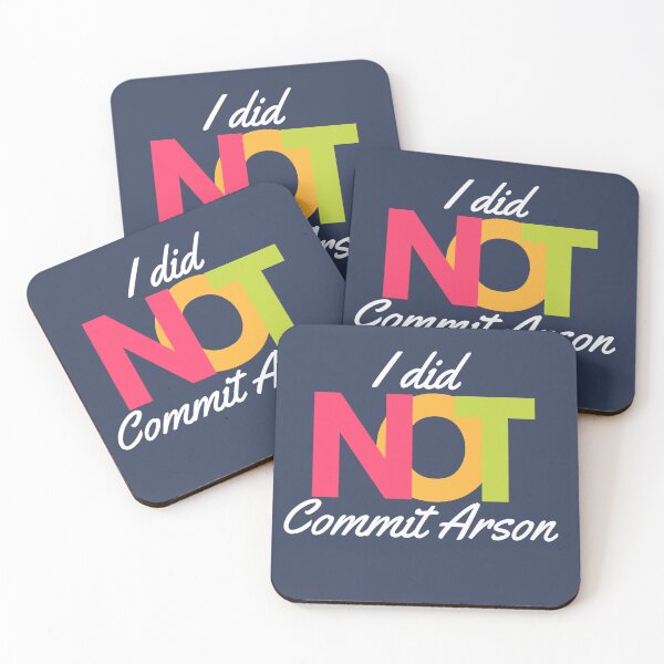 Item preview, I Did NOT Commit Arson Sweatshirt, I Did NOT Commit Arson tshirt Shirt Hoodie Sweatshirt Vneck Long Sleeve Unisex designed and sold by NotUrAverageART.