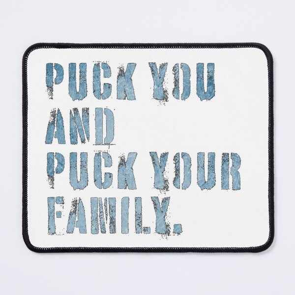 Item preview, Puck You and Puck Your Family designed and sold by grawlixdesign.