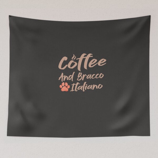 Item preview, Coffee And Bracco Italiano designed and sold by FantasticBee.