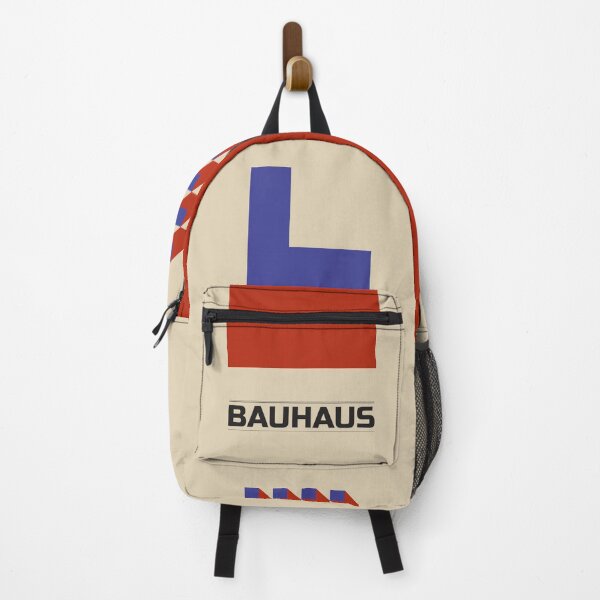 Item preview, Bauhaus - Retro / Art Deco architecture discipline from Berlin, Germany - Available in posters, etc - Rust & Blue designed and sold by ArcFoundationCo.