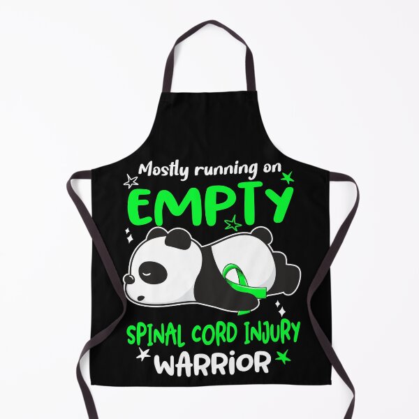 Item preview, Spinal Cord Injury Awareness - Mostly Running On Empty Spinal Cord Injury Warrior designed and sold by Hilten.