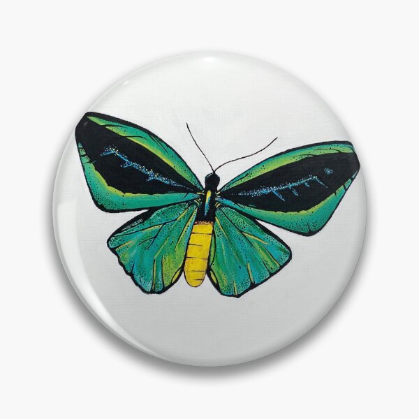 Item preview, Funky Colourful Butterfly Painting  designed and sold by mandikopec.