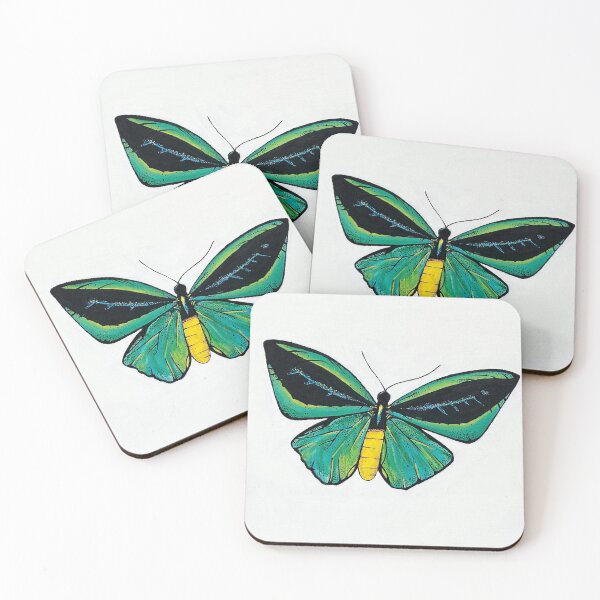 Item preview, Funky Colourful Butterfly Painting  designed and sold by mandikopec.