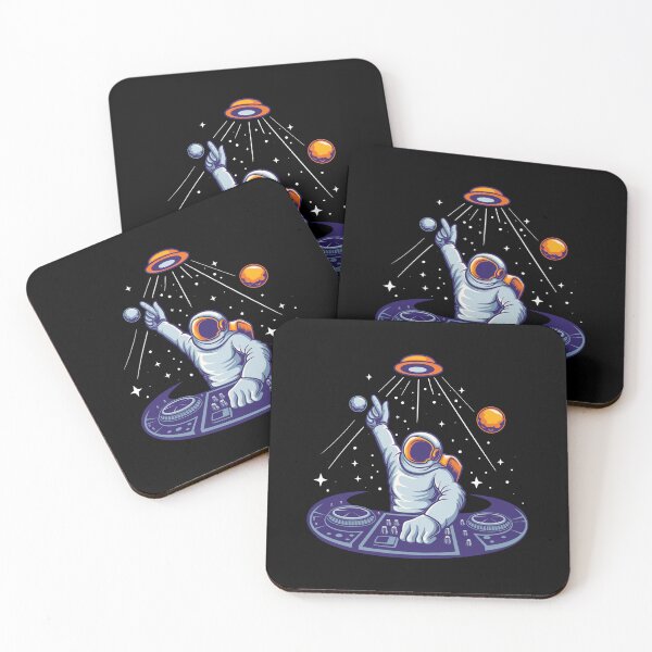 Item preview, Astronaut Disk Jockey designed and sold by simplife-art.