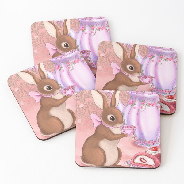 Item preview, Bunny Tea Time designed and sold by Alex Goubar.