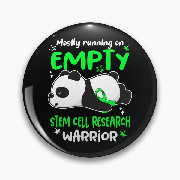 Item preview, Stem Cell Research Awareness - Mostly Running On Empty Stem Cell Research Warrior designed and sold by Hilten.