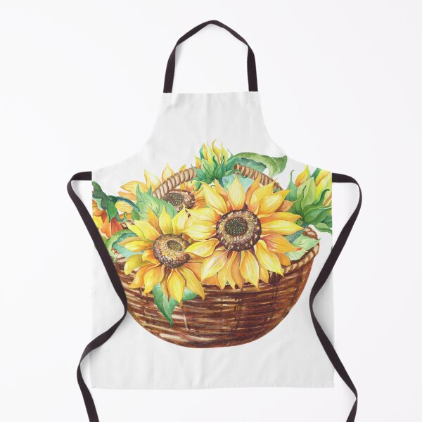 Item preview, Yellow Sunflower Basket designed and sold by silviaol.