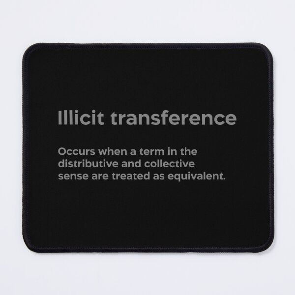 Item preview, Illicit transference grey designed and sold by EdimQuotes.