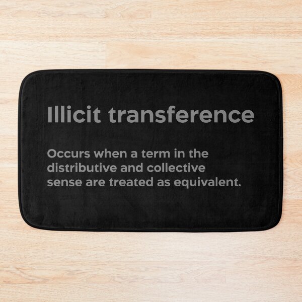 Item preview, Illicit transference grey designed and sold by EdimQuotes.