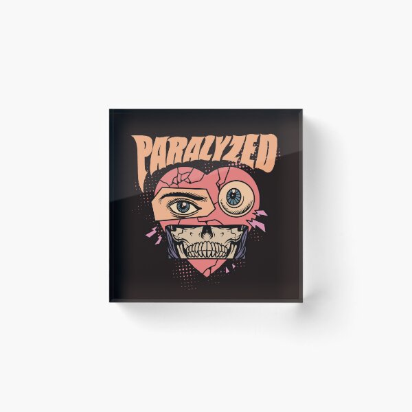 Item preview, Paralyzed Love Skull designed and sold by Tonickay.