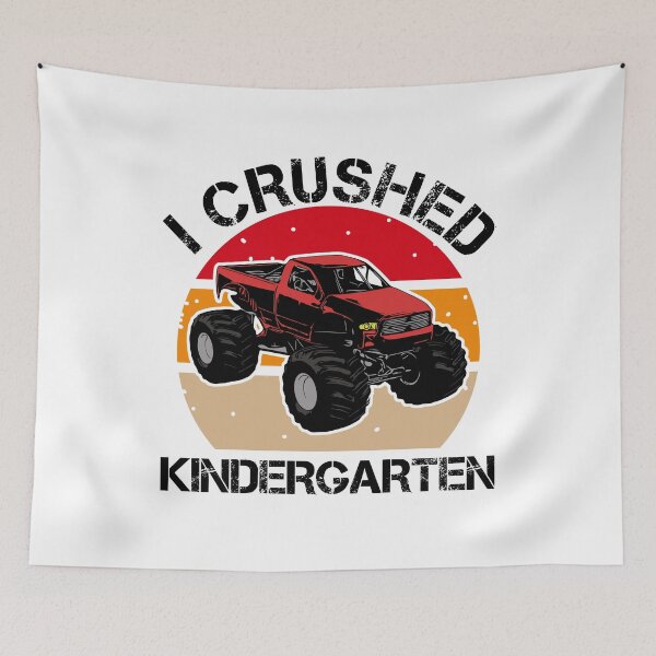 Item preview, I CRUSHED KINDERGARTEN GRADUATION designed and sold by OverbeeDesigns.