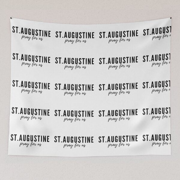 Item preview, St. Augustine pray for us designed and sold by delborg.