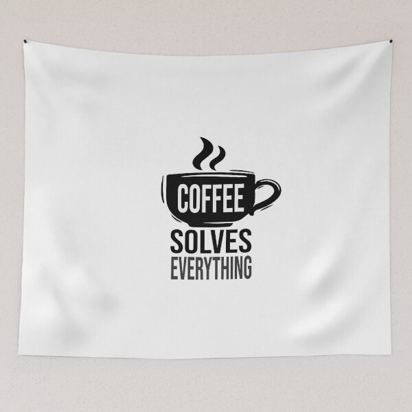 Item preview, Coffee Solves Everything designed and sold by FantasticBee.