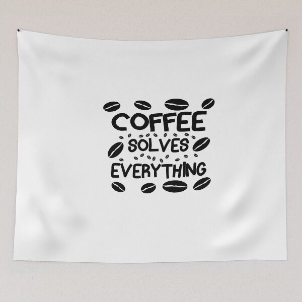 Item preview, Coffee Solves Everything designed and sold by FantasticBee.