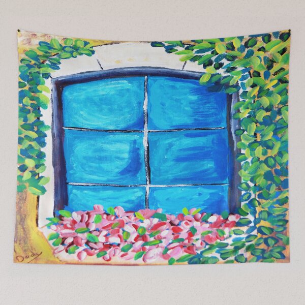 Item preview, Window flower box - Original artwork by Dody Denman designed and sold by MoxyMermaid.