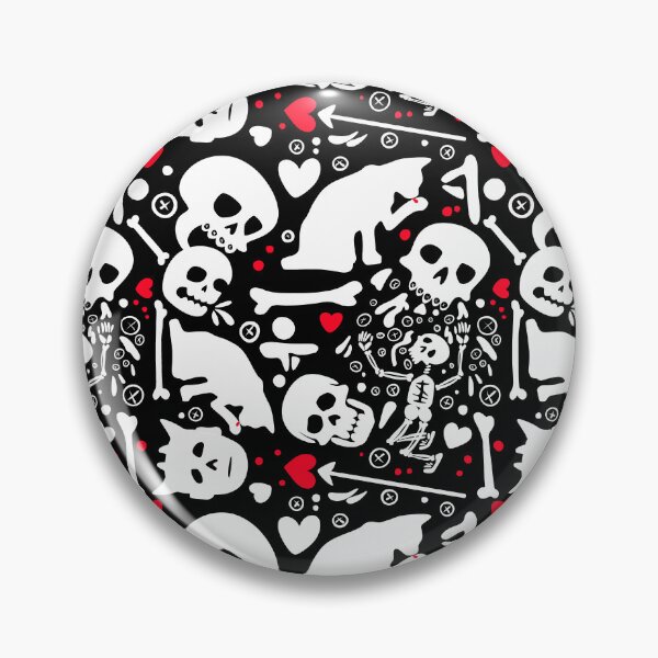 Item preview, Our Flag Means Death: Stede Bonnet, Black Cat, Skull Pattern designed and sold by SketchWithBex.