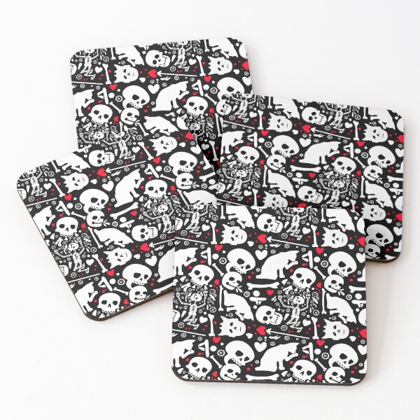 Item preview, Our Flag Means Death: Stede Bonnet, Black Cat, Skull Pattern designed and sold by SketchWithBex.