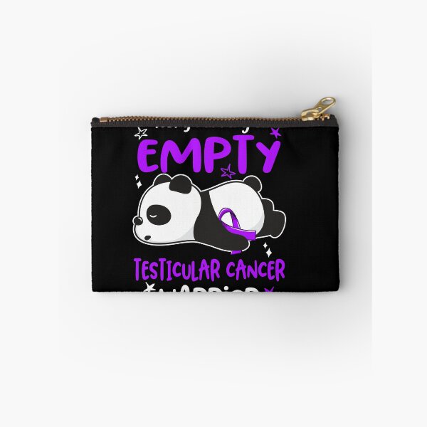 Item preview, Testicular Cancer Awareness - Mostly Running On Empty Testicular Cancer Warrior designed and sold by Hilten.