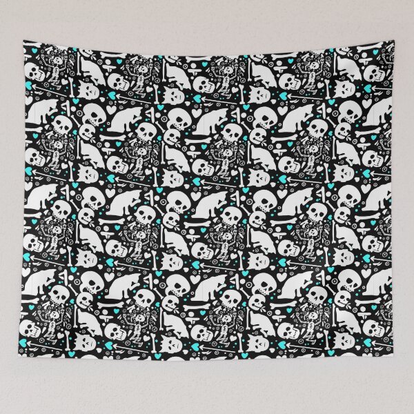Item preview, Our Flag Means Death: Stede Bonnet, Black Cat, Skull Pattern designed and sold by SketchWithBex.