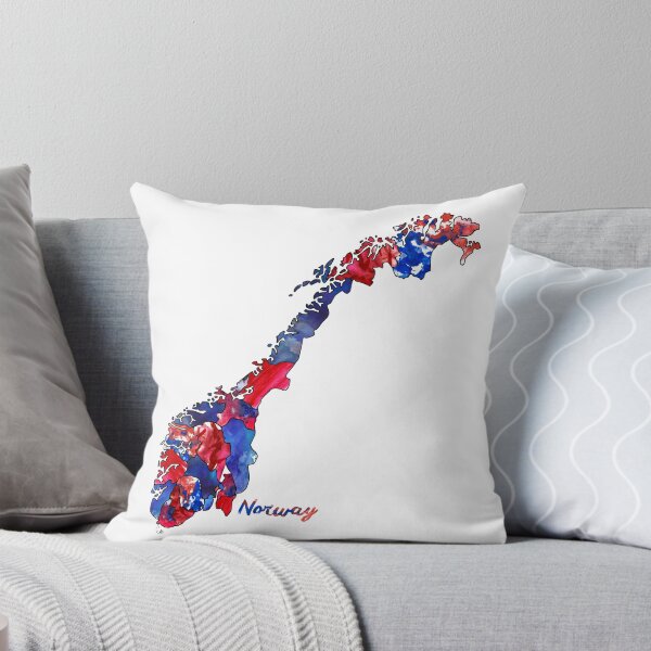 Item preview, Watercolor Countries - Norway designed and sold by Erin McIntosh.
