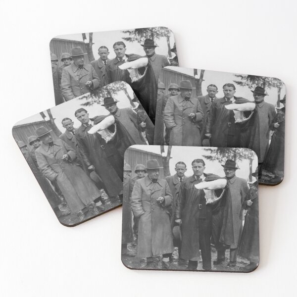 Item preview, Wernher von Braun After Surrendering To US Troops - 1945 designed and sold by warishellstore.