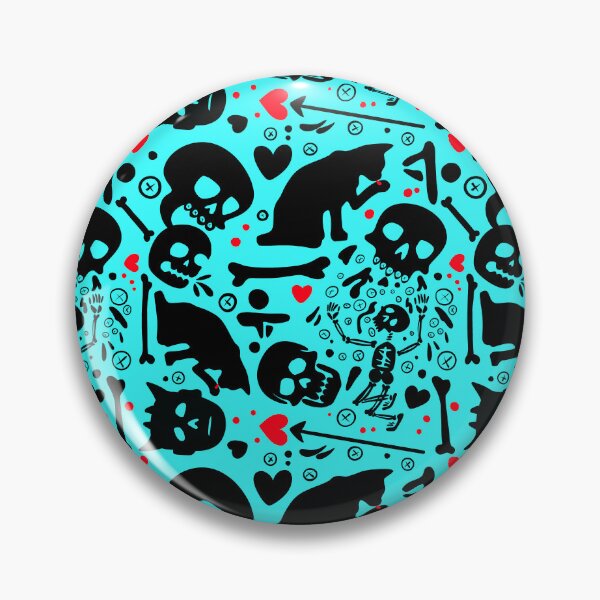 Item preview, Our Flag Means Death: Stede Bonnet, Black Cat, Skull Pattern designed and sold by SketchWithBex.