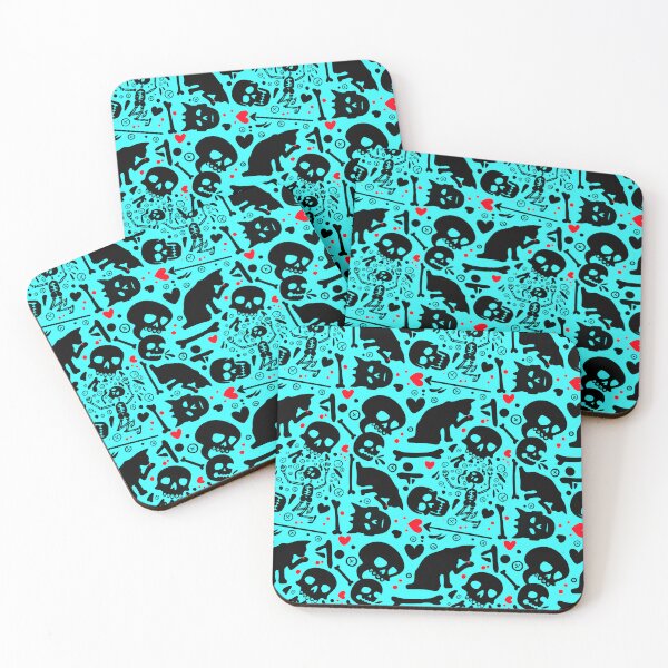 Item preview, Our Flag Means Death: Stede Bonnet, Black Cat, Skull Pattern designed and sold by SketchWithBex.