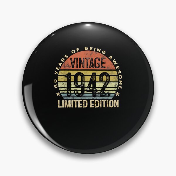 Item preview, 80 Year Old Gifts Vintage 1942 Limited Edition 80th Birthday T-Shirt.png designed and sold by khongsaodau.