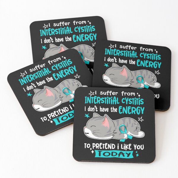 Item preview, Interstitial Cystitis Awareness, I Suffer From Interstitial Cystitis i don't have the ENERGY to Pretend i like you Today designed and sold by Tammyilaria.